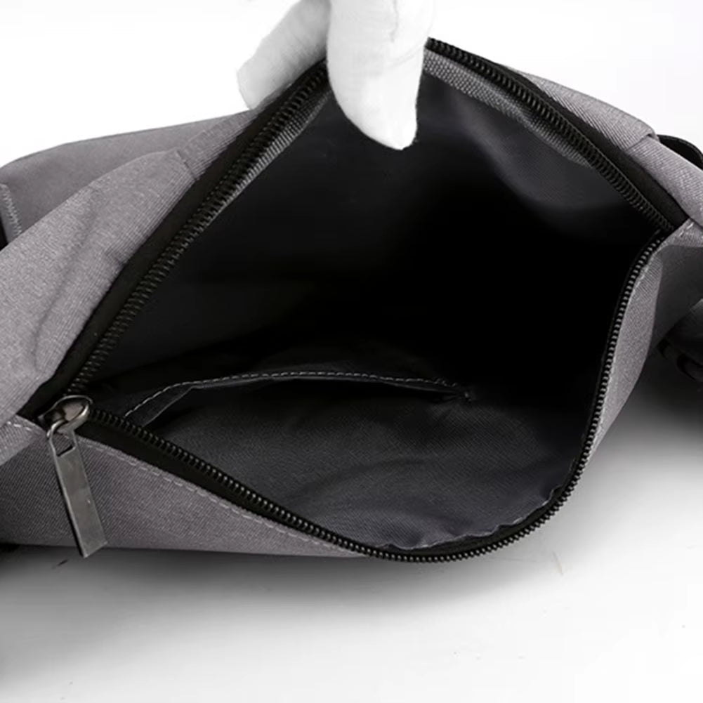 Men's Anti-Theft Crossbody Sling Bag - Mini Chest Bag for Travel and Leisure