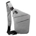 Men's Anti-Theft Crossbody Sling Bag - Mini Chest Bag for Travel and Leisure